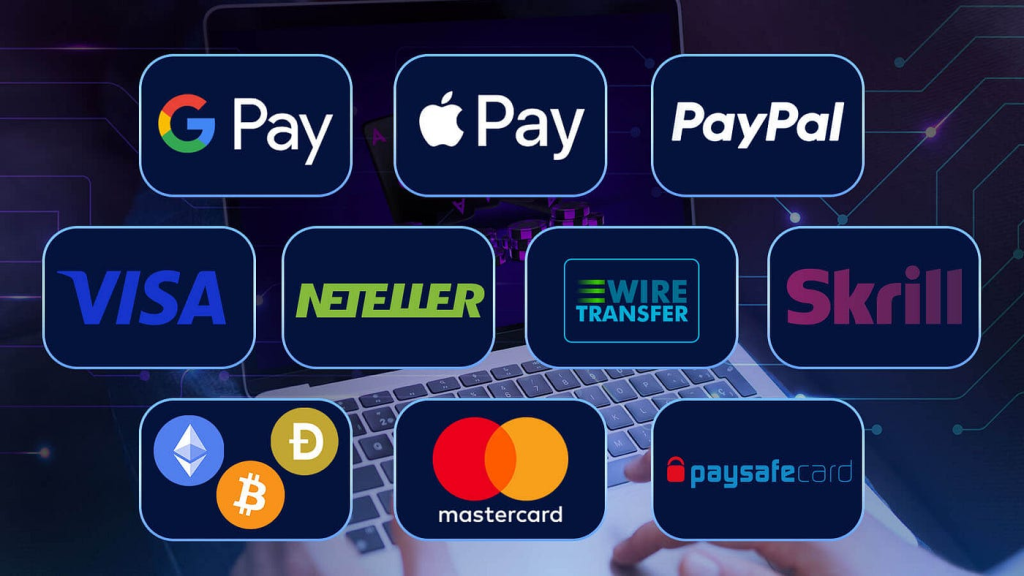 live casino payment methods